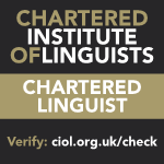 Chartered Institute of Linguists (CIOL) - Chartered Linguist